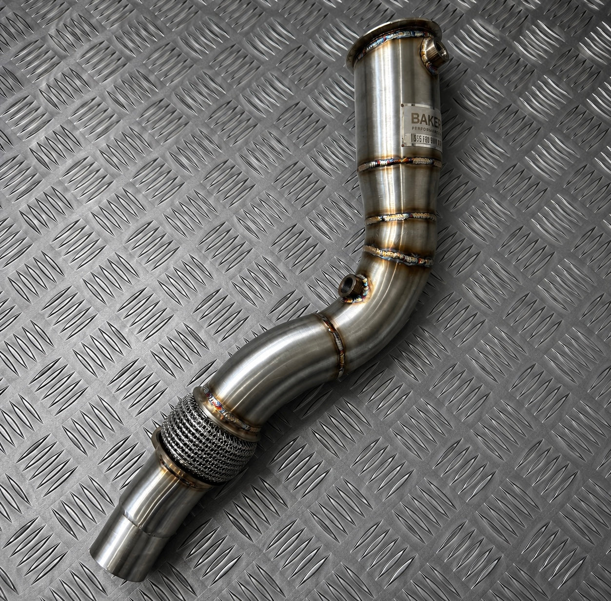BakerX S55 3.5" Downpipes