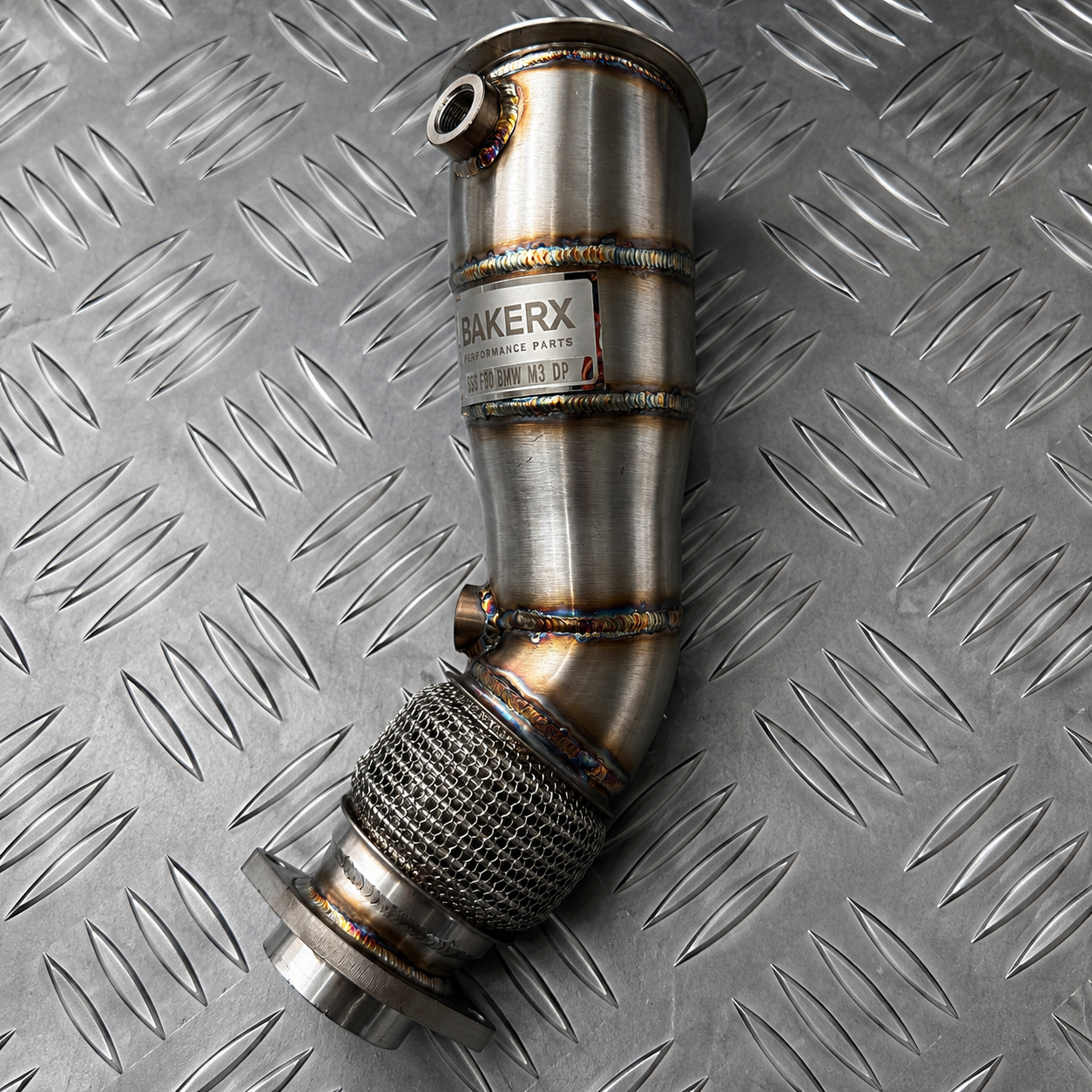 BakerX S55 3.5" Downpipes